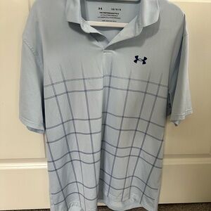 Under Armour Blue Performance Polo Shirt